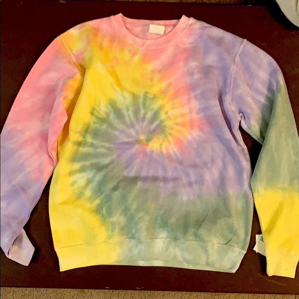 Dreamsicle medium tie dye sweatshirt